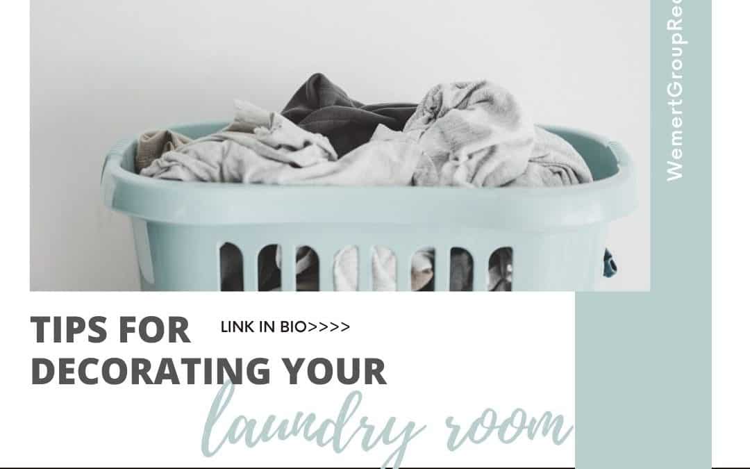 Tips For Decorating Your Laundry Room