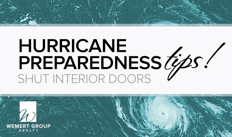Hurricane Preparedness- Shut Doors and Windows