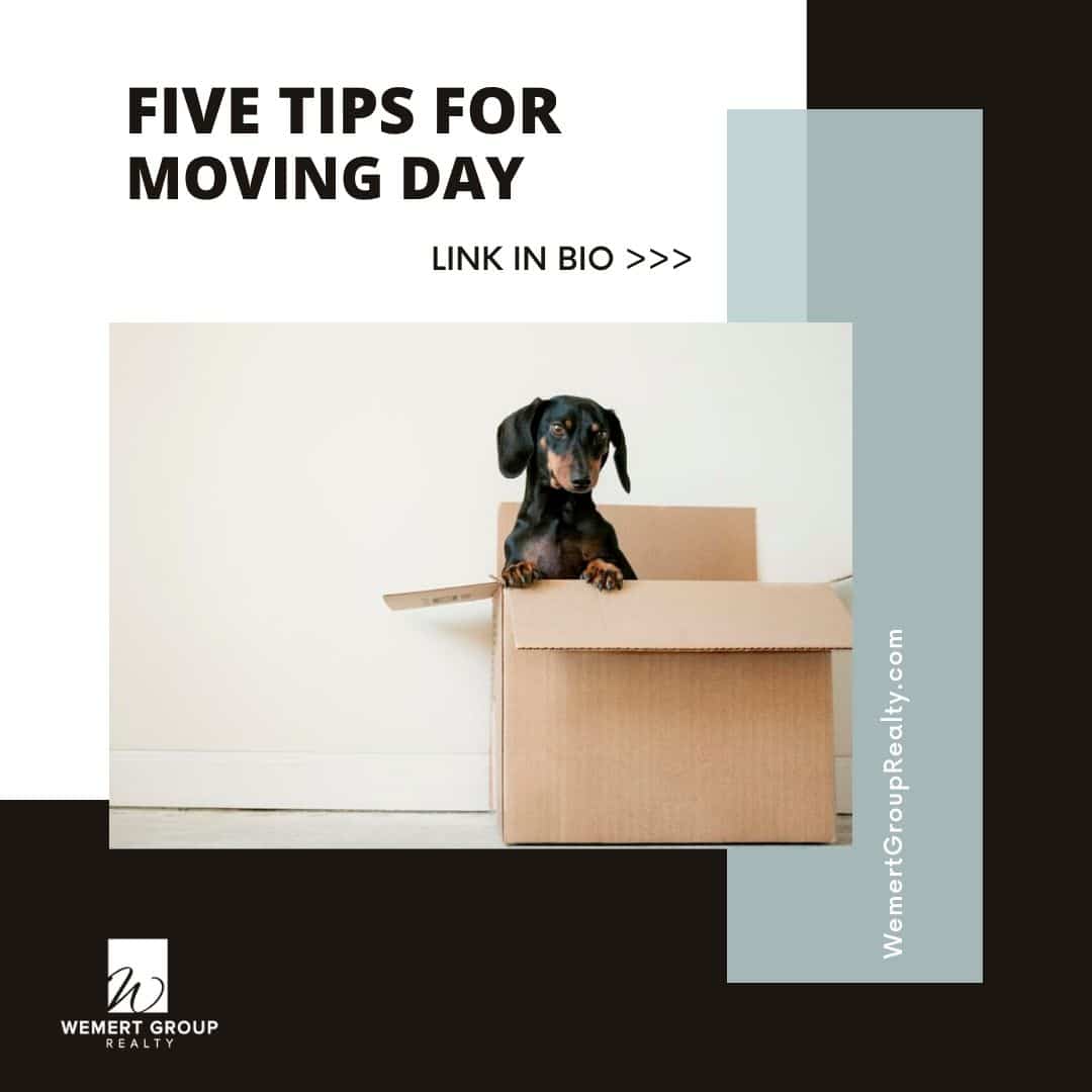 Five Things to do When Moving - Wemert Group Realty