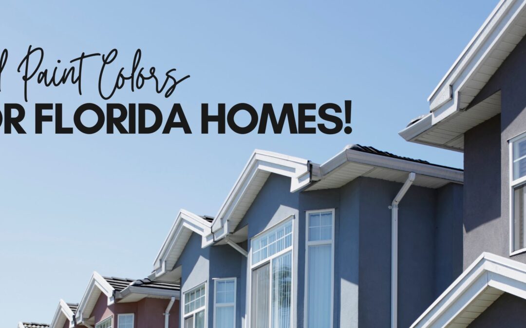 Cool Paint Colors for Florida Homes